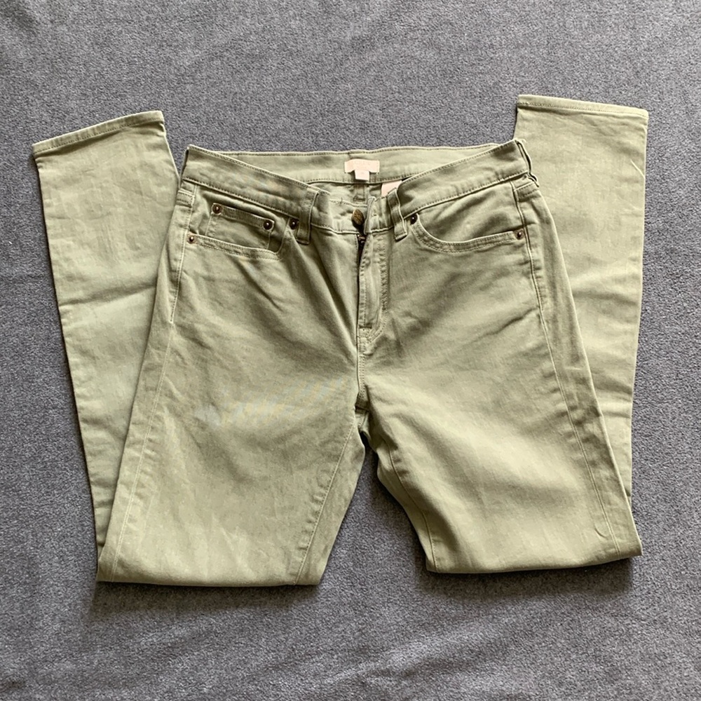 J CREW Mid-Rise Skinny Stretch Pants - Sise 26